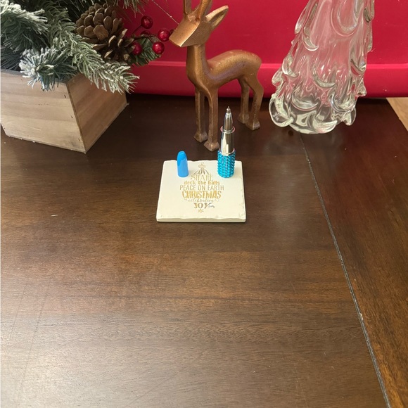 Rhinestone lipstick shaped pens compact - Picture 9 of 16